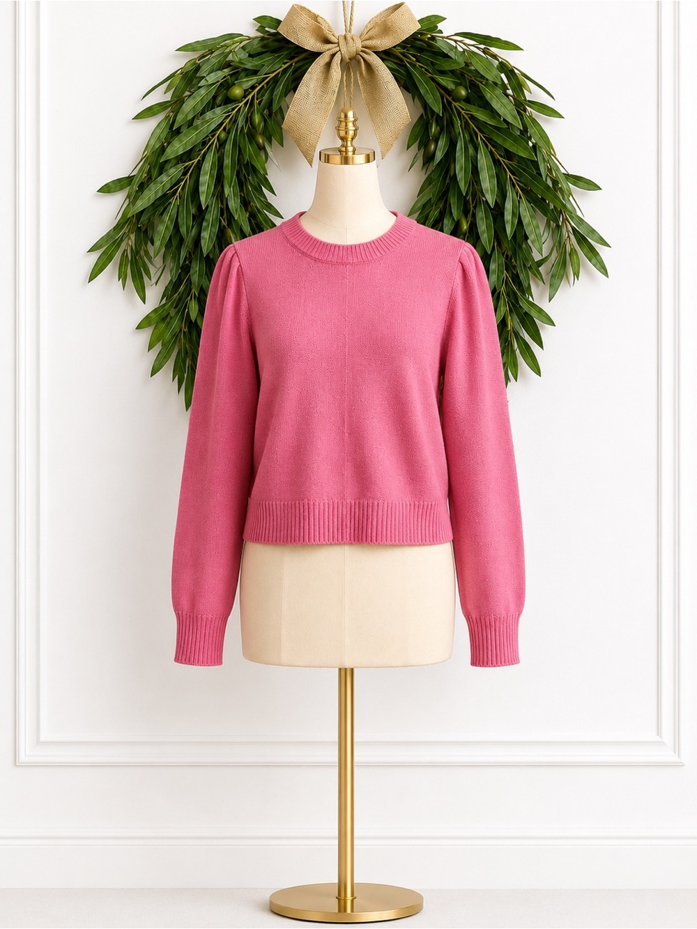 Something Navy Wool Cashmere Blend Pullover Sweater XL